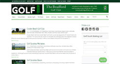 Desktop Screenshot of golfsouth.co.uk
